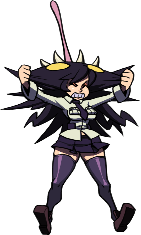 Skullgirls (538x894), Png Download