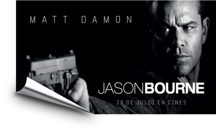 Bourne-768x432 - Jason Bourne 2017 (768x432), Png Download