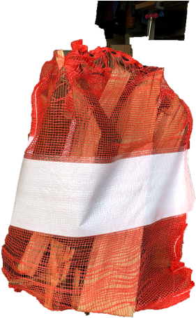 Firewood Hardwood White Oak, A Sack Consisting Of 10 - Ruffle (480x640), Png Download