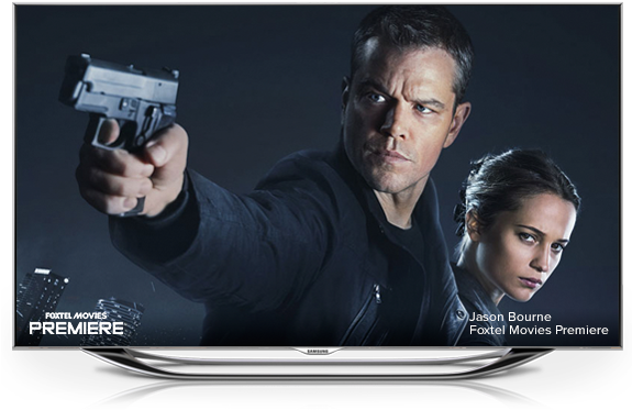Foxtel Movies Premiere - Jason Bourne (4k Ultra Hd + Blu-ray) (574x388), Png Download
