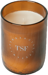 Tsf Firewood Candle - Candle (600x600), Png Download