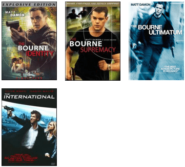 Reality As Fiction - Bourne Ultimatum (436x372), Png Download