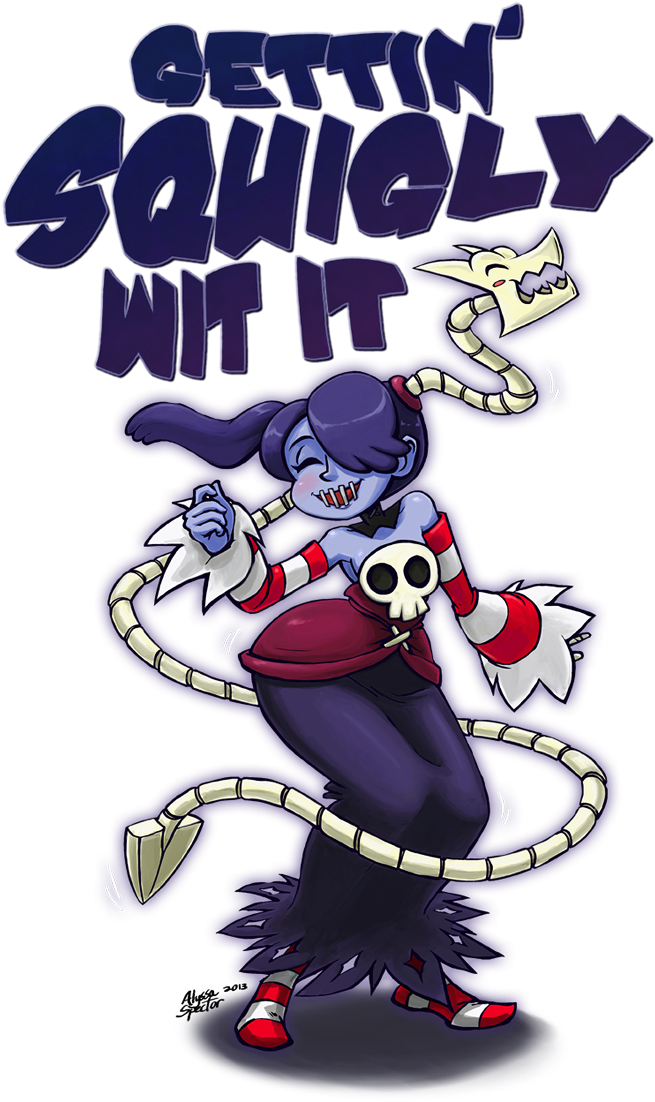 A Little Bit Of Context - Skullgirls (720x1151), Png Download