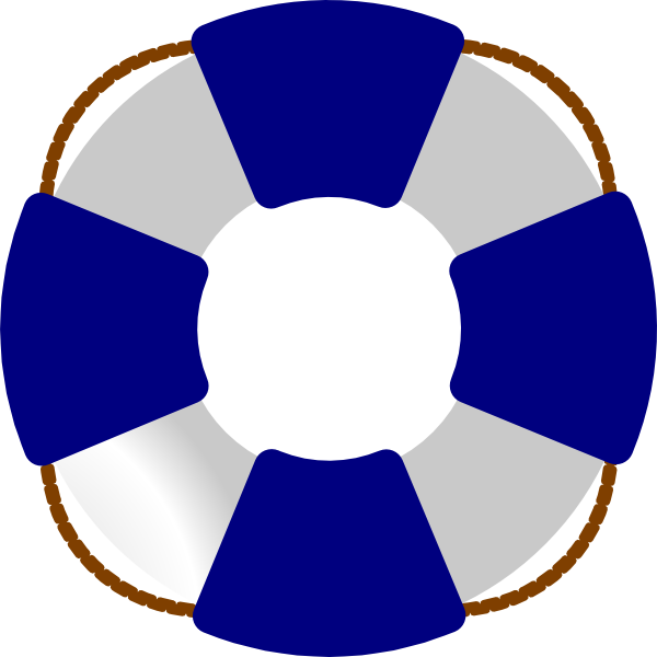 How To Set Use Lifesaver Redwhiteblue Svg Vector (600x600), Png Download