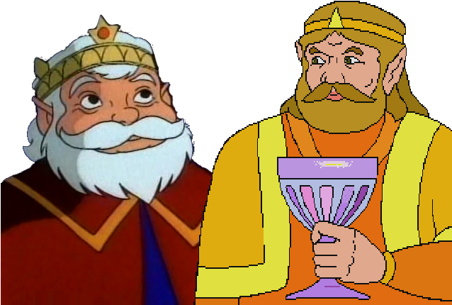 There's An Imposter - King Harkinian (637x472), Png Download