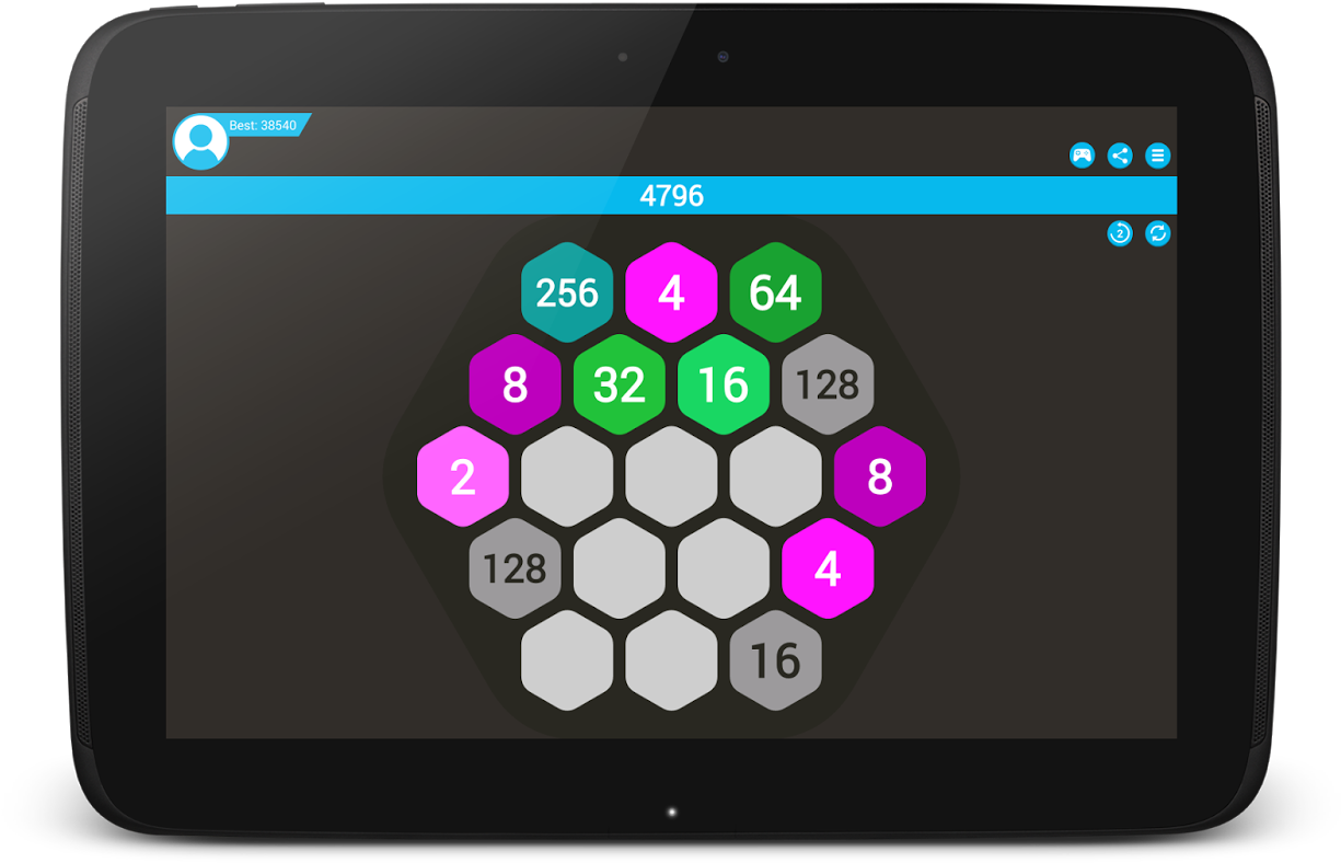 Some - 4096 Hexa - Super 2048 Puzzle (1248x900), Png Download