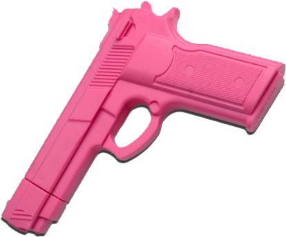 Png Tumblr Aesthetic Tumblr - 7" Overall Rubber Training Gun, Orange, Police Dummy, (425x425), Png Download