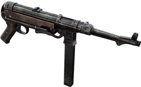Heroes And Generals Mp 40 (640x360), Png Download