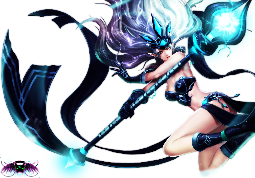 Janna Tempest-[sigtutorials - League Of Legends Png Janna (1024x717), Png Download