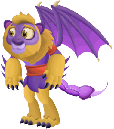 Teen-manticore - Manticore (386x429), Png Download