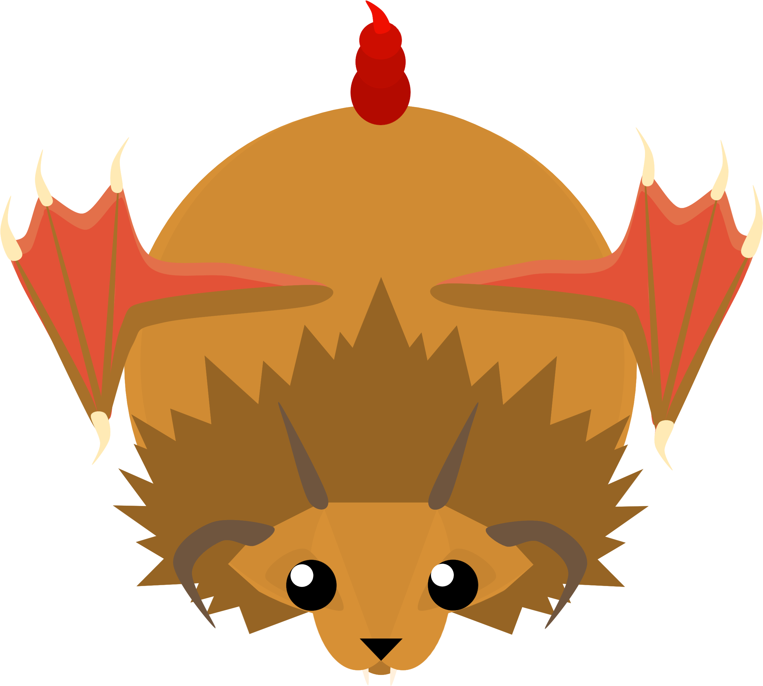 Artisticmanticore - Mope Io Manticore (2500x2500), Png Download