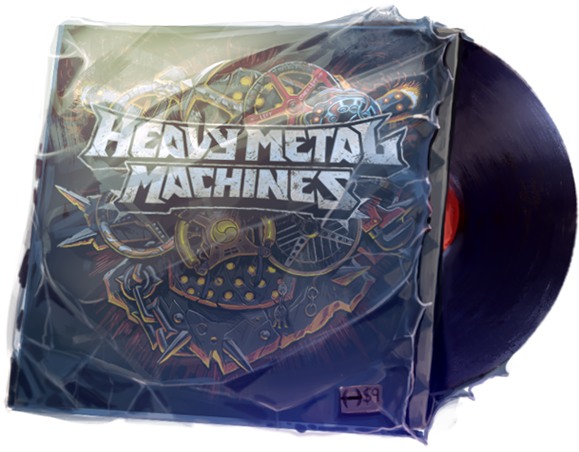 Heavy Metal Machines Soundtrack Icon - Icon (611x454), Png Download