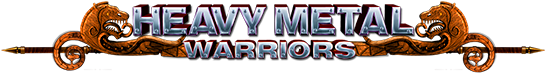 Game Logo Heavy Metal Warriors - Heavy Metal Warriors Isoftbet (544x234), Png Download