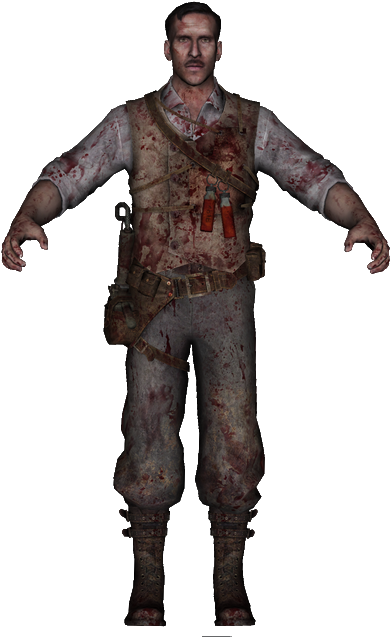 Richtofen Origins - Black Ops 2 Fbi Smg (418x644), Png Download