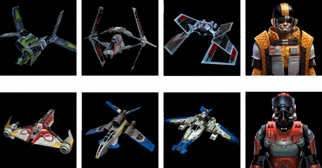 The Old Republic Galactic Starfighter - Star Wars Old Republic Naves (640x335), Png Download