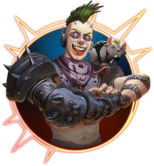Heavy Metal Machine Little Monster (526x580), Png Download