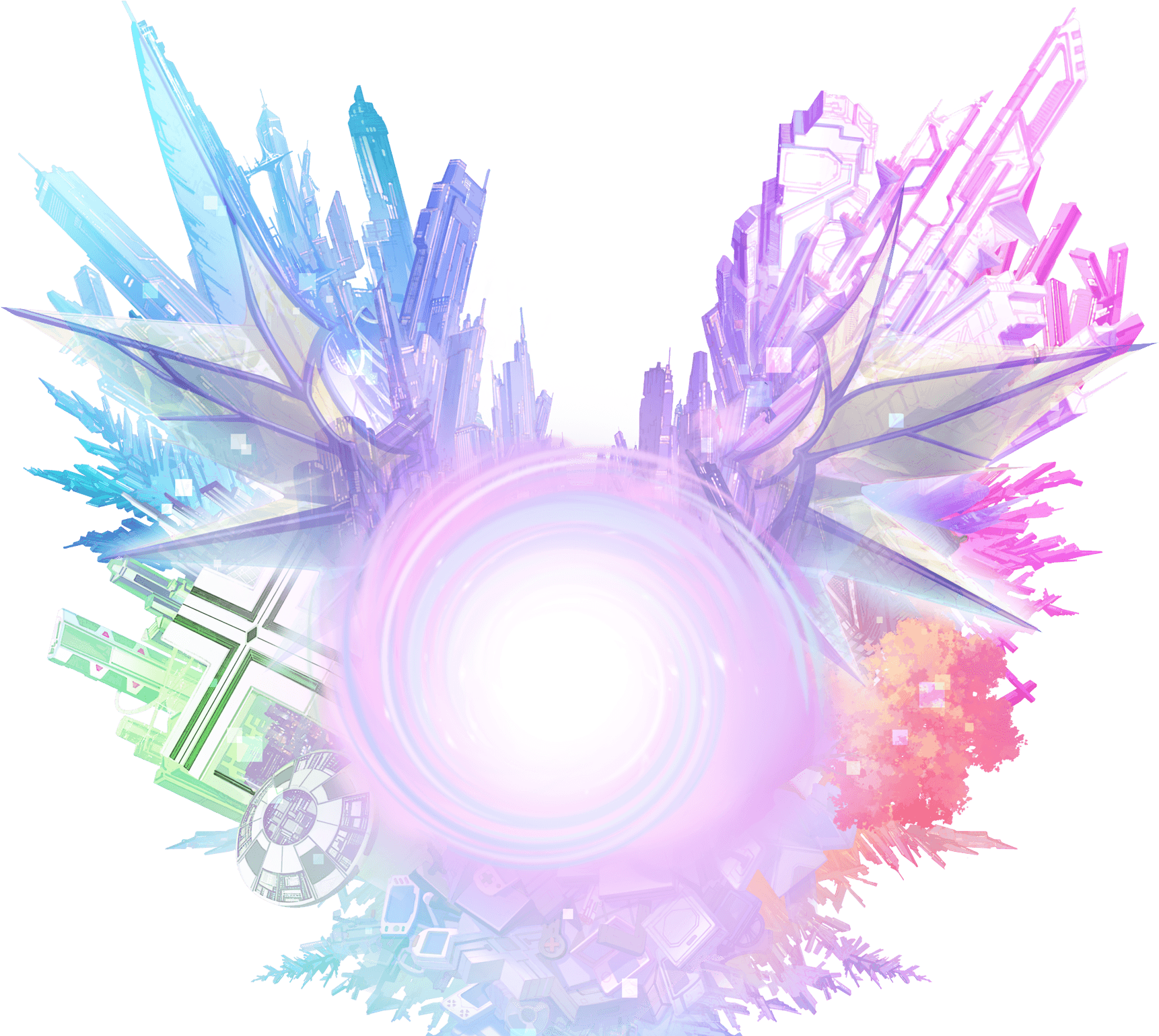 Hyperdimension Neptunia Umio Png (1726x1550), Png Download
