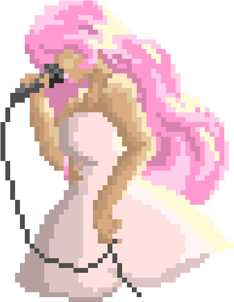 Rose Quartz - Rose Quartz Pixel Art (600x660), Png Download