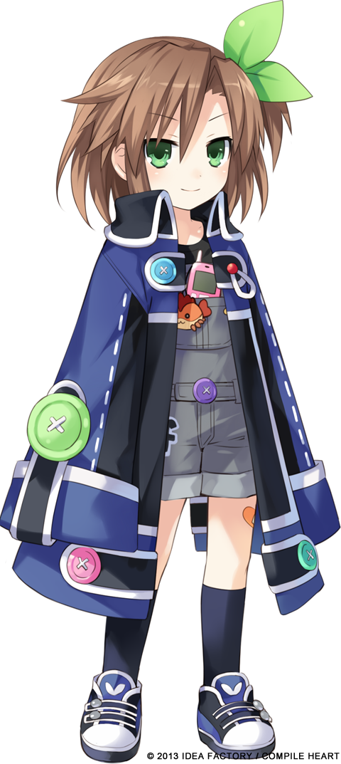 This Image Of Her Is From When She Was About Five Years - Hyperdimension Neptunia (480x1073), Png Download