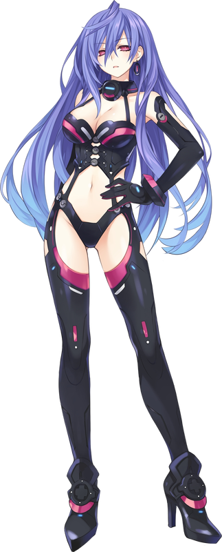 Hyperdimension Neptunia Iris Heart (323x800), Png Download
