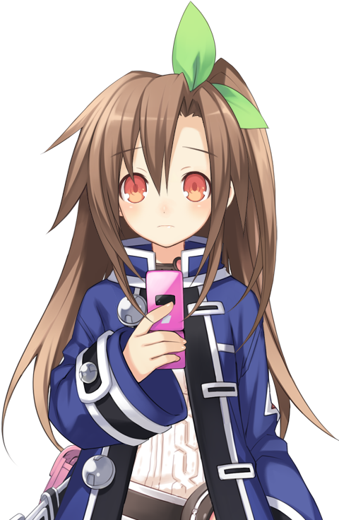 Hyperdimension Neptunia Voice Pack - Hyperdimension Neptunia If Uniform Cosplay Clothing (586x746), Png Download