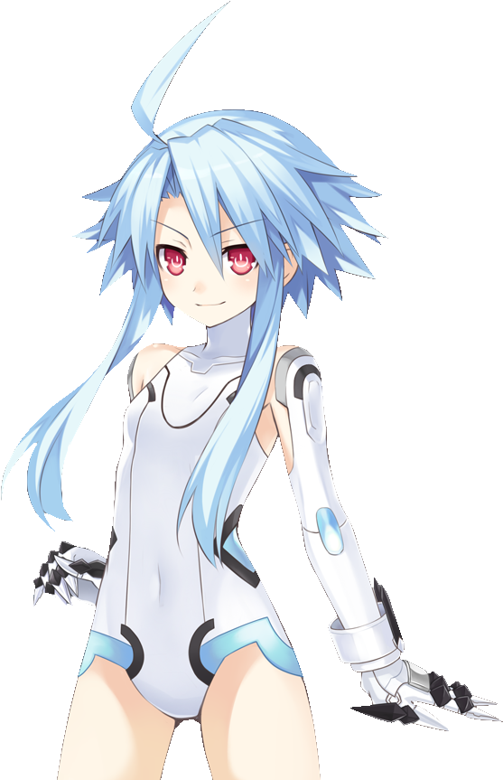 White Heart - Hyperdimension Neptunia U Action Unleashed Psvita (570x868), Png Download