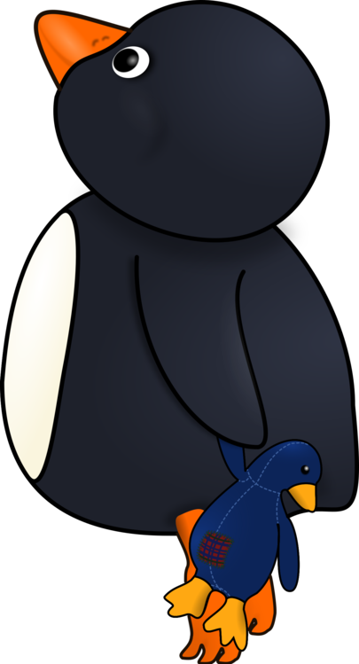 Penguin Drawing Hyperdimension Neptunia Tiptoe Razorbills - Penguin 1 Inch / 25mm Pin Button Badge Penguins Arctic (405x749), Png Download