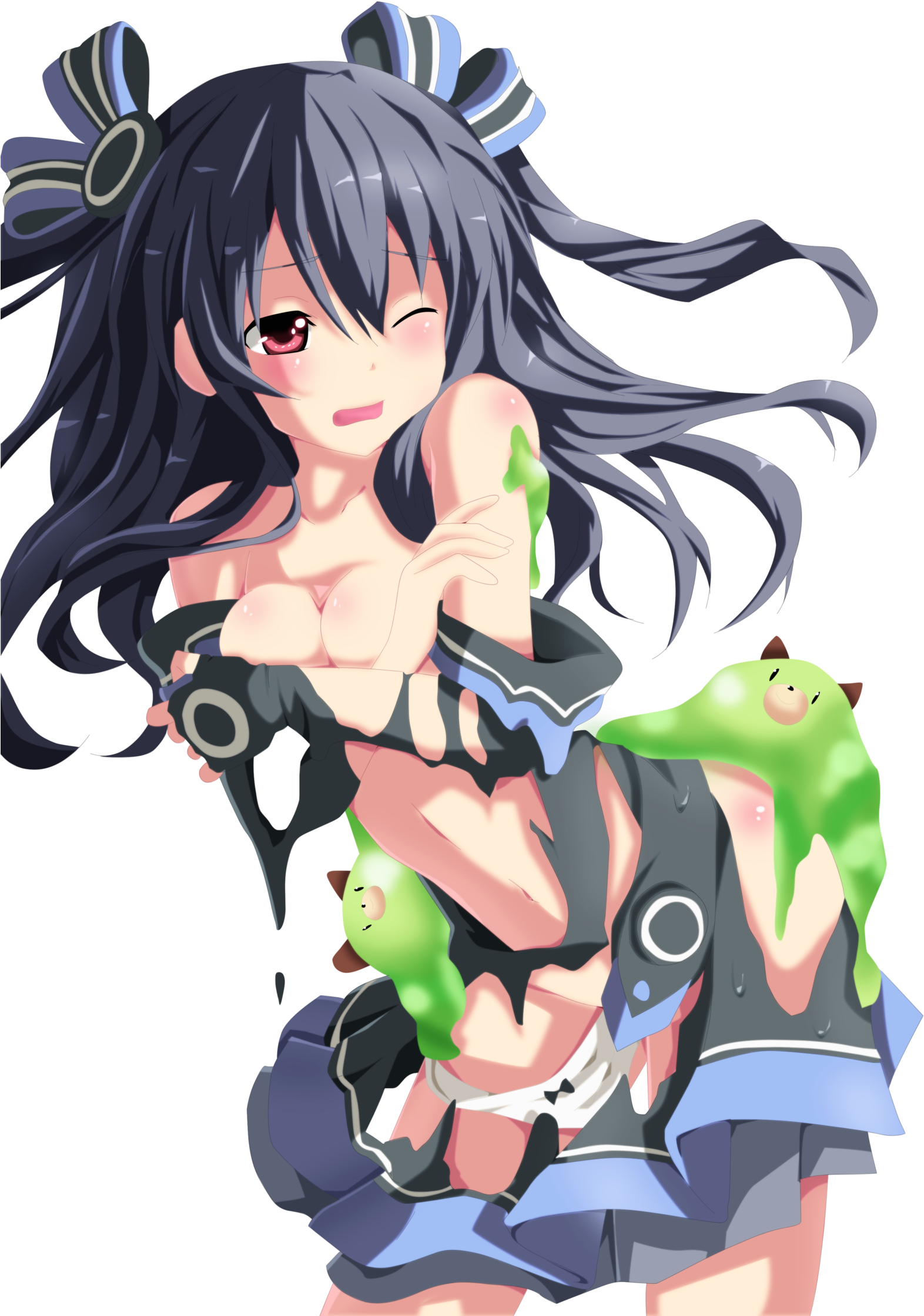 Information - Hyperdimension Neptunia Uni Sexy (1600x2257), Png Download