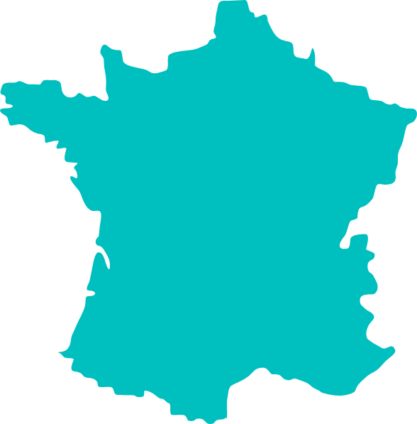 France Map Clipart (588x597), Png Download
