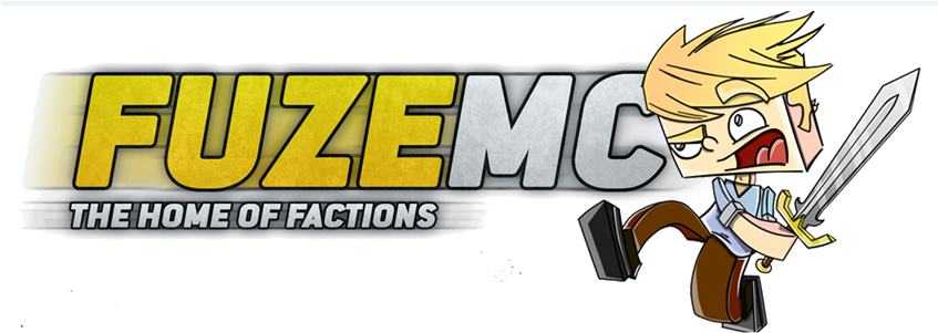 Play - Fuzemc - Net ]=- - Minecraft Factions Server Address 1.9 (1038x306), Png Download
