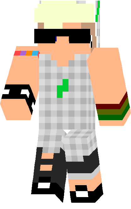 Zpekenoysteve - Skin De Utk Io Músculoso (417x666), Png Download
