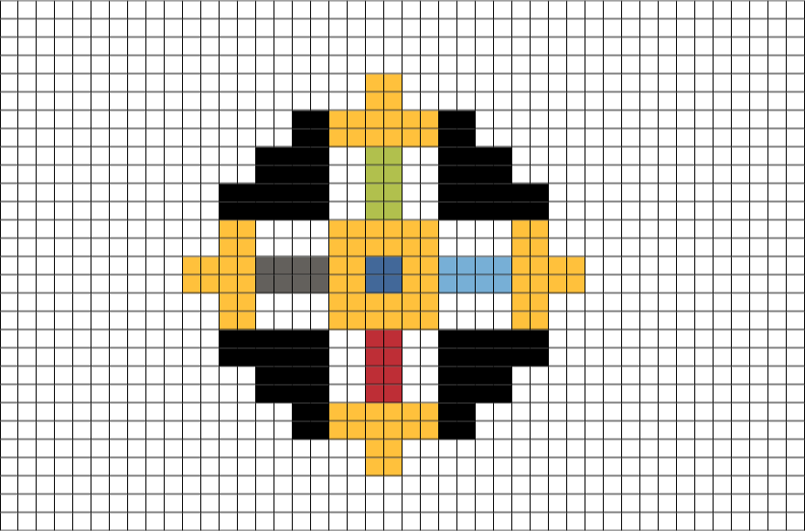 Minecraft Story Mode Pixel Art (880x581), Png Download