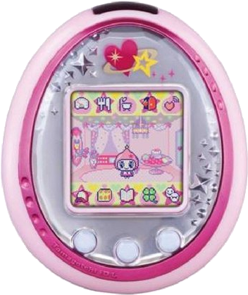 [ Img] - Tamagotchi Id L Princess (405x449), Png Download