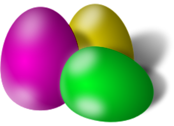 This Year's Easter Egg Hunt Is On Saturday, March 19th - Plastic Egg Png (597x432), Png Download