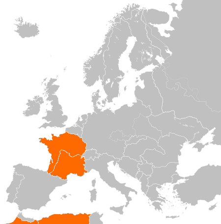 Vichy France 1943 - European Languages Vs Hungarian (450x456), Png Download