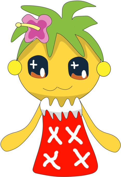Tamagotchi Tropicatchi Draw By Me (1088x735), Png Download