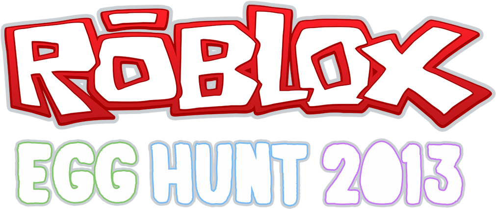 Roblox Egg Hunt 2013 Logo (1024x448), Png Download