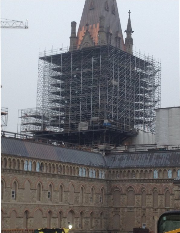 Scaffolding Canada - Ottawa (1184x773), Png Download