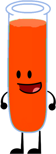 Test Tube Tbd - Cartoon Test Tube Png (229x542), Png Download
