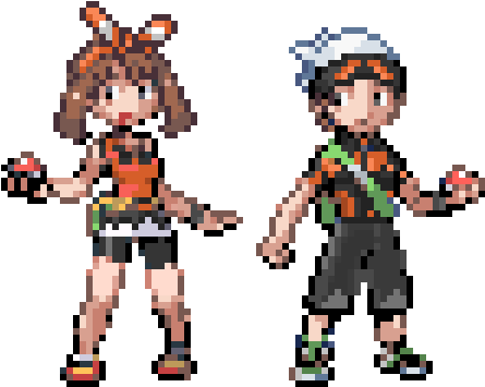 Png - Pokemon Trainer (459x373), Png Download