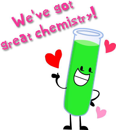 Inanimate Insanity Wallpaper Titled Test Tube Valentine - Bow Chair Inanimate Insanity (434x482), Png Download