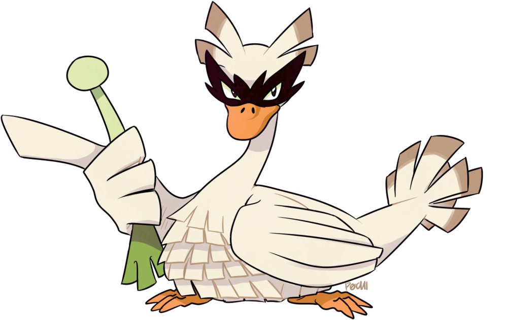 Odni Duck Beak Fauna Bird Mammal Vertebrate Chicken - Farfetch D Evolution Beta (1024x742), Png Download