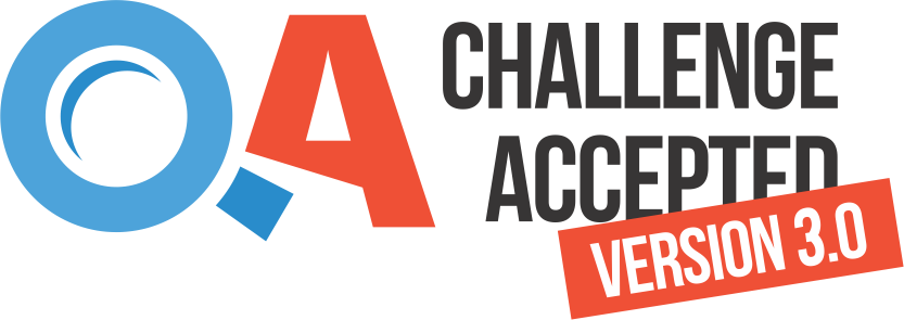 Tsd Services Was A Sponsor In The Third Edition Of - Qa Challenge Accepted (833x295), Png Download