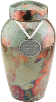 Honey Raku Ceramic Cremation Urn - Raku Urn (450x450), Png Download