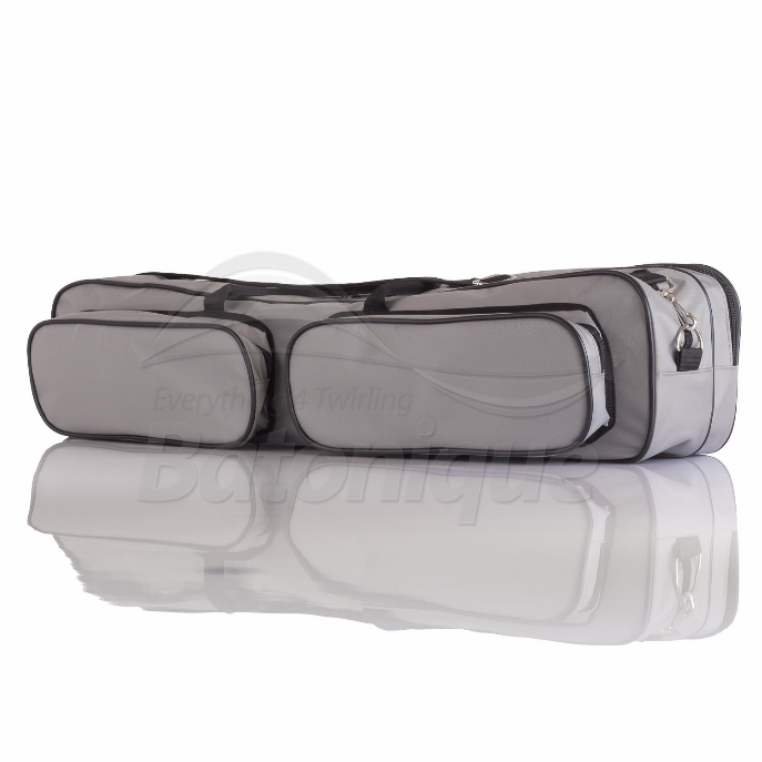 Double Baton Bag Grey - Garment Bag (2048x686), Png Download