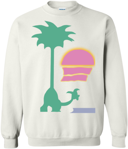 Sax On A Beach V2 Crewneck Sweater - American Veteran Unisex Crewneck Us Army Military Navy (480x480), Png Download