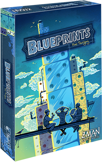 Zm7290 Box-front - Z Man Games Blueprints (520x520), Png Download