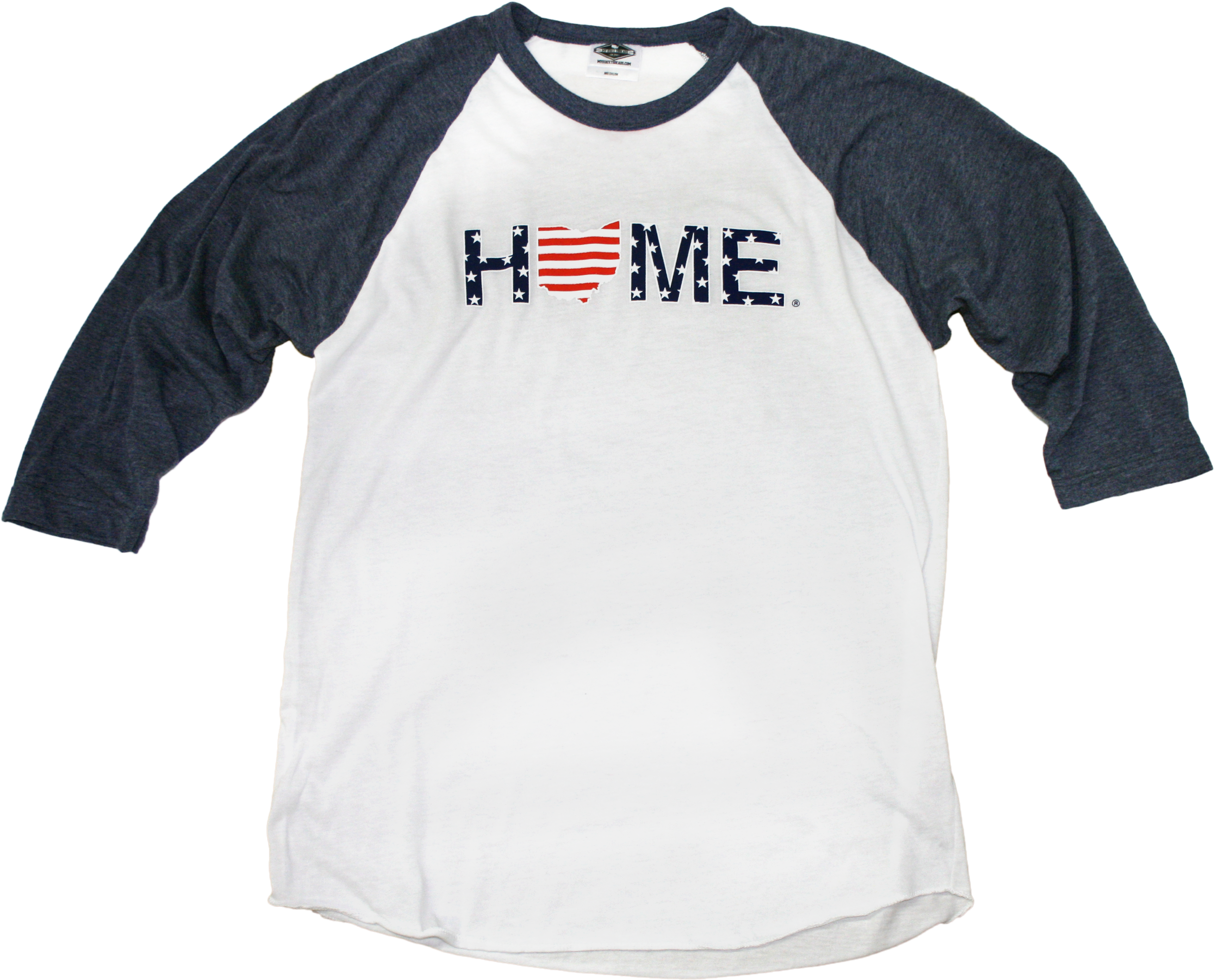 Ohio 3/4 Sleeve - T Shirts (2700x2247), Png Download