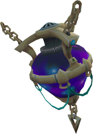 Chained Urn - Halter (300x432), Png Download