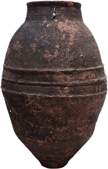 Terracotta Pithoi Urn - Urn (1159x768), Png Download